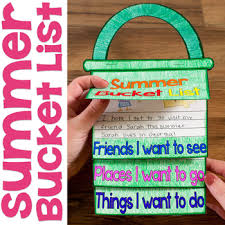 Download the free printable from our site. Summer Bucket List Flap Book End Of The Year Craftivity Distance Learning