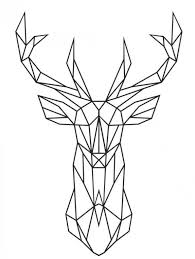 Met alle verschillende hartjes kleurplaten zit er vast wel een hartjes kleurplaat voor jou tussen. Kids N Fun Kleurplaat Geometrische Vormen Deer Geometrische Kunst Herten Tekening Geometrische Tekening