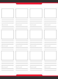 Your search for the perfect storyboard template is over! Storyboard Template