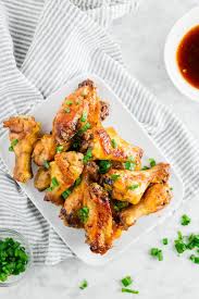 Baked Honey Garlic Chicken Wings Gluten Free And Dairy Free Recipe Baked Honey Garlic Chicken Honey Garlic Chicken Sweet Garlic Chicken