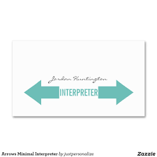 In some latin american countries, kisses are also sometimes used as greetings in business situations between men and women or two women. Arrows Minimal Interpreter Business Card