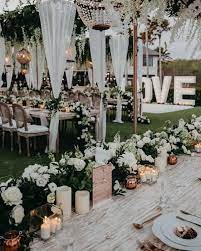 Outdoor Greenery And White Wedding Reception Decor Wedding Weddings Weddingidea White Weddings Reception Wedding Reception Decorations White Wedding Flowers