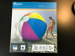 Giant 108 inflatable 7 color beach ball `heavy duty` huge. Openbox Gofloats Giant Inflatable Beach Ball 6 For Sale Online Ebay