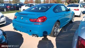 This is a rare color to find,. Laguna Seca Blue 2013 M6 6post Com Bmw 6 Series Forum