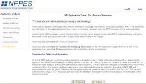 To keep a record of any unlawful activity as a health care practitioner. Https Www Nata Org Sites Default Files Apply Npi Instructions Pdf
