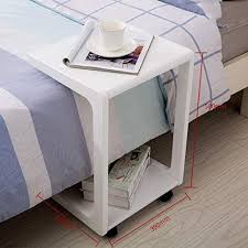 Lyqz Detachable Small Coffee Table With Wheels Solid Wood Simple Mini Sofa Side Simple Table Bedroom Be Small Bedside Table Sofa Side Table Simple Coffee Table