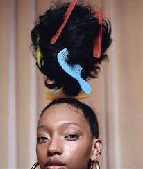 Pin By Glorinhaa On A Look Editorial Hair Hair Art Melanin Beauty