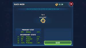 Swgoh Mods 2 0 Tips For Slicing Mods To 6e Gaming Fans Com