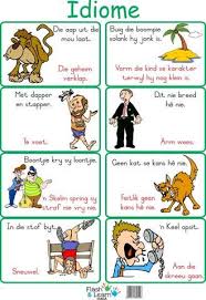 Idioms Kids Preschool Learning Afrikaans Language Preschool Songs
