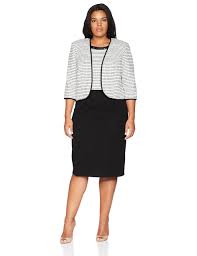 Black And White Women S Clothing Store Maya Brooke Womens Plus Size Two Tone Beaded Jacket Dress Black White 16w Click Image For More Details Note Amazon Affiliate Link Black Dress Jacket