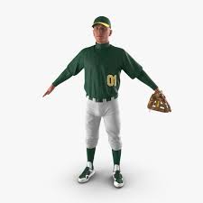 Baseball Player Generic 3d Model Ad Player Baseball Model Generic Baseball Players Players 3ds Max Models