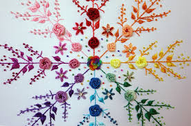 Nothing compares to the divinity, vibrancy, and meaningful vibe a rainbow brings to the world. Ashley Mae Floral Rainbow Snowflake