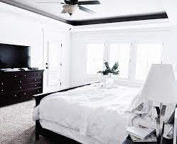 Black, white and every shade in between! Black And White Master Bedroom Ideas Covet By Tricia