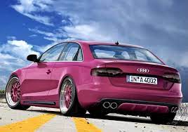 Audi Pink Pink Car Girly Car Audi A4