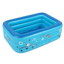 Magosca 150cm 180cm Enfants Baignoire Bebe Maison Utilisation Paddling Pool Piscine Carree Gonflable Enfant Piscine Gonflable Pataugeoire Piscine Pour Enfant