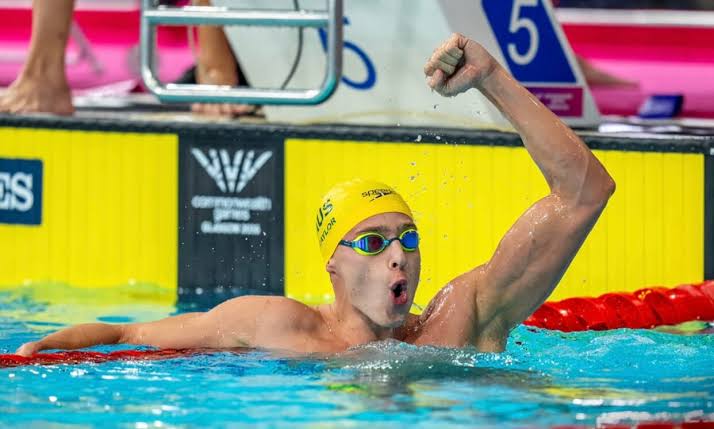 Kai Taylor Claims 200 Freestyle Title at Commonwealth Games