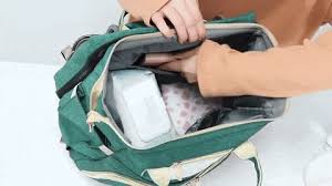 99 99 Dollarov Ssha Ryukzak Dlya Pelenok S Pelenalnoj Krovatyu Www Sheinv Com Diaper Bag Backpack Diaper Changing Station Diaper Backpack