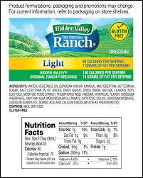 The Original Ranch Light Original Ranch Dressing Hidden Valley Hidden Valley Ranch