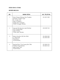 Datang melaka singgahlah ke kedai kami di dp! Senarai Kedai Buku Utama Seluruh Negara