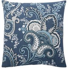 Home sweet home mason jar indoor/outdoor doormat, (18 x 30) home home pineapple indoor/outdoor doormat, (18 x 30) home producttype : Rizzy Home Decorative Poly Filled Throw Pillow Floral 20 X20 Dark Blue Walmart Com Walmart Com