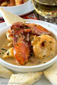 Lobster Newberg Recipe Yummly Recipe Lobster Dishes Seafood Recipes Seafood Dinner