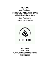 Organisasi kelas tidak hanya dibuat untuk mengkoordinir seluruh anggota kelas. Pdf Modul 4 Pkk Xi Kd 3 8 Menerapkan Proses Kerja Pembuatan Prototipe Produk Barang Jasa Lillah Al Kamil Academia Edu