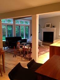 Finally, an open up kitchen to living room design limits your privacy. We Took Down Walls To Open Up Our Living Dining Room And Kitchen And Are Left With Supporting Beams