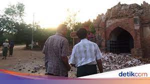 Tidak lama setelah gempa, gelombang air setinggi. Ini Analisis Bmkg Soal Gempa Bumi 6 8 Sr Yang Guncang Myanmar