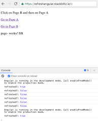 Routes - Detect Browser Refresh In An Angular Project - Stack Overflow