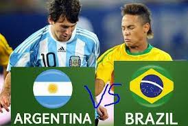 Angel di maria scored the only goal of the game with a fine lob in the first half, with most of the. Brazil Vs Argentina Live Home Facebook