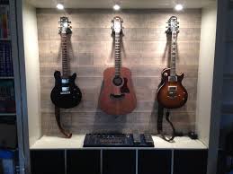 Materials Expedit 5 5 Grundtal Spots Drona I Ve Always Wanted To Display My Guitars So I Can Use Them And Guitar Display Guitar Storage Guitar Display Wall