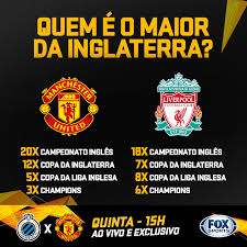Campeões do futebol inglês são os vencedores do maior campeonato de futebol da inglaterra, que atualmente é a premier league.as equipes em negrito listadas na relação de títulos são aquelas que ganharam tanto o campeonato como a copa da inglaterra ou a dobradinha com a copa europeia. Fox Sports Brasil Duelo De Gigantes Manchester United E Liverpool Sao Os Maiores Campeoes Da Inglaterra Qual Deles E O Maior Time Europaleaguefoxsports Facebook