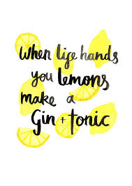 When Life Hands You Lemons Watercolour Quote Art Print Watercolor Quotes Art Art Prints Quotes Lemon Watercolor