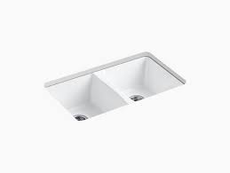 Are you looking for porcelain undermount kitchen sink? Deerfield Undermount Kitchen Sink W Five Faucet Holes K 5873 5u Kohler Kohler