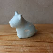 陶オブジェ 花器 犬dog 空シリーズ iichi ハンドメイド クラフト作品 手仕事品の通販 オブジェ 作品 ハンドメイドクラフト