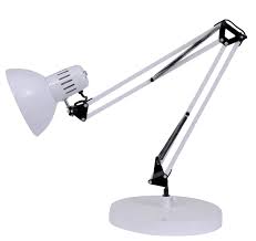 This is your very basic architect desk lamp with a classic and very simple design. Alba Architect Desk Lamp 60w White