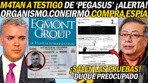 Uribistas asesinaron,el testigo de Pegasus