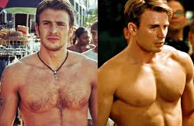 The super soldier's transformation in the film itself was pretty if you were to say to someone chris evans' body in captain america, brains will generally refer back to this legendary scene… La Rutina Que Convirtio A Chris Evans En Capitan America