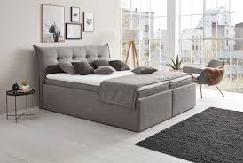 Was versteckt sich hinter dem begriff polsterbett mit bettkasten? Polsterbett Leona Kt1 Von Hapo In Grau Mobel Letz Ihr Online Shop