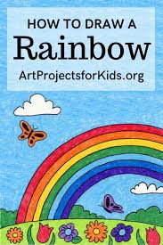 How To Draw A Rainbow Art Projects For Kids This tutorial will show you how to draw her.