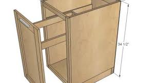 18 Kitchen Base Cabinet Trash Pull Out Or Storage Cupboard With Door Building Kitchen Cabinets Kitchen Base Cabinets Kitchen Trash Cans