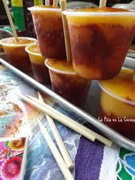 ~ in this video i will be showing you how to make a mangonada. Mangonada Paletas With Mango And Chamoy La Pina En La Cocina