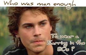 Experiences with ear piercings in the 80s and 90s