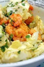 Salade De Crevettes Aux 1000 Parfums Environ Torchons Serviettes Salade De Crevettes Salade Crevettes