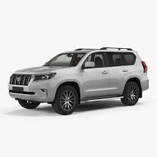 3d Toyota Prado 2018 Rigged Prado Toyota Car 3d Model