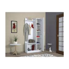 Homemania Mobile Ingresso Mensola Attaccapanni Appendiabiti Orion Noce Casa Arredo Design Per Entrata Abiti Appendiabiti Armadio Salvaspazio Scarpe Porta Eprice