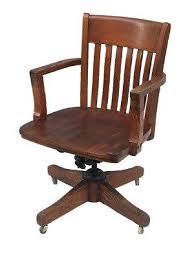 Antique Wooden Office Chair Wooden Office Chair Vintage Desk Chair Antique Desk Chair