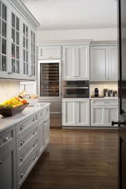 With grey cabinets, a combination of white countertops can create a strong and vibrant impression in your home. Beautiful Home Kitchens Kitchen Design Grey Kitchen Cabinets