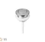 WC-Spülkasten-Druckknopf, 38 mm, Einzeltasten, universelle runde  Toiletten-Tankteile für WC-Sitz zu Hause, Badezimmer, Hotels