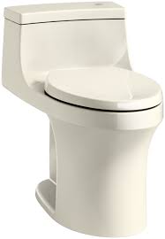 Get free shipping on qualified kohler one piece toilets or buy online pick up in store today in the bath department. Kohler K 4000 0 White San Souci 1 28 Gpf Elongated One Piece Comfort Height Toilet With Seat And Cover With Touchless And Aquapiston Technologies Faucetdirect Com